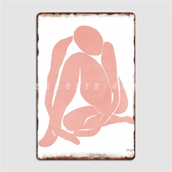 Рисунок Анри Матисса, Вдохновленный Металлическим Знаком, Настенная Роспись, Кухонные Ретро-Таблички, Жестяные Плакаты