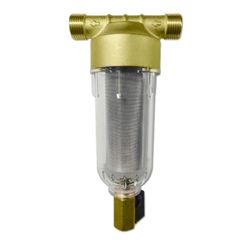 Отжимной фильтр для осадка Многоразовый Предварительный фильтр для осадка воды для всего дома 40-60 Микрометров Фильтр для воды для всего дома