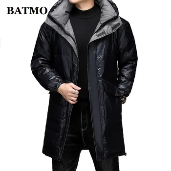BATMO 2022 новое поступление, зимние высококачественные куртки с капюшоном на 90% белом утином пуху, мужские водонепроницаемые пальто WH501